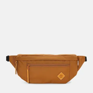 【Timberland 官方旗艦】中性小麥色休閒斜背包(A61HKEH2)