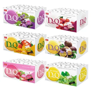 【盛香珍】Dr. Q蒟蒻果凍量販箱6KG/箱(葡萄/荔枝/芒果/草莓/麝香白葡萄/百香果)