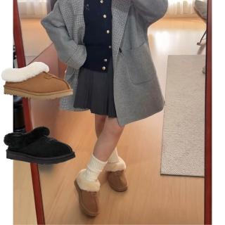 【UGG】UGG Tazzette UGG小標 麂皮 穆勒鞋(UG1134810)