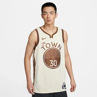 【NIKE 耐吉】籃球背心 男 GSW MNK DF SWGMN JSY CE 25 NBA 金洲勇士 運動 休閒 白色(HM5981123)