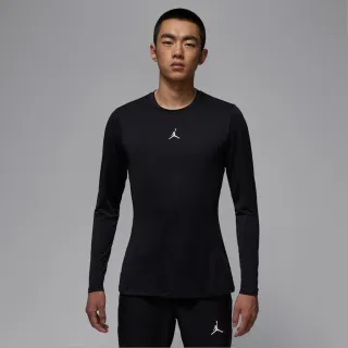 【NIKE 耐吉】長袖上衣 男 AS M J DF SPRT LS BASELAYER 喬丹 運動 休閒 黑色(HQ8684010)