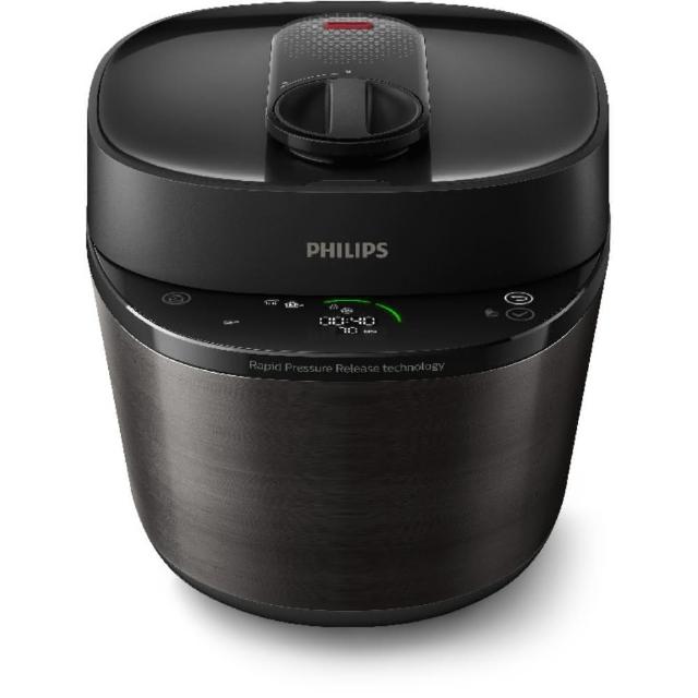 PHILIPS 飛利浦 HD2151/50 電子鍋 8人份不粘塗層內鍋 黑色系多功能煮飯機 800-900W 臺灣110V BSMI認證