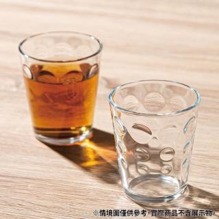 【NITORI 宜得利家居】玻璃水杯 2件組 250ML R003(玻璃 水杯 杯)