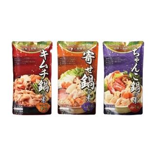 【光商】火鍋用湯底 泡菜鍋/什錦鍋醬油味/相撲鍋味噌味 750g(日本/火鍋/冬天/家庭必備)
