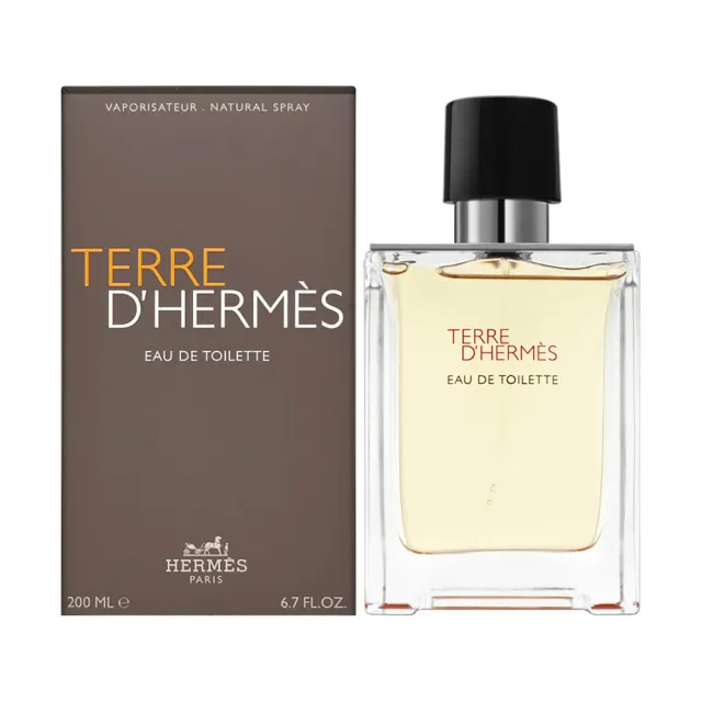 【Hermes 愛馬仕】大地男性淡香水 200ml-雙11/1111