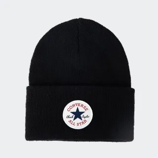 【CONVERSE】運動 休閒 保暖 毛帽 男帽 女帽 CHUCK PATCH BEANIE(UA5854-023)