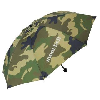【mont bell】登山戶外 Print trekking umbrella 55雨傘(1128754迷彩 米白 藍 橘)