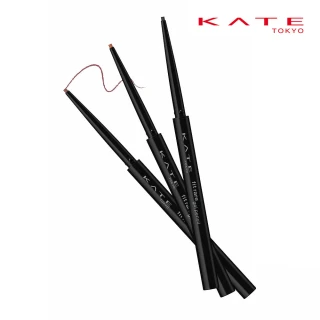 【KATE 凱婷】新色上市★凝色柔滑眼線膠筆N 3入組(多色任選)