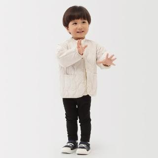 【MUJI 無印良品】幼兒可水洗鋪棉撥水加工刺縫外套(象牙白/煙燻藍/深藍)