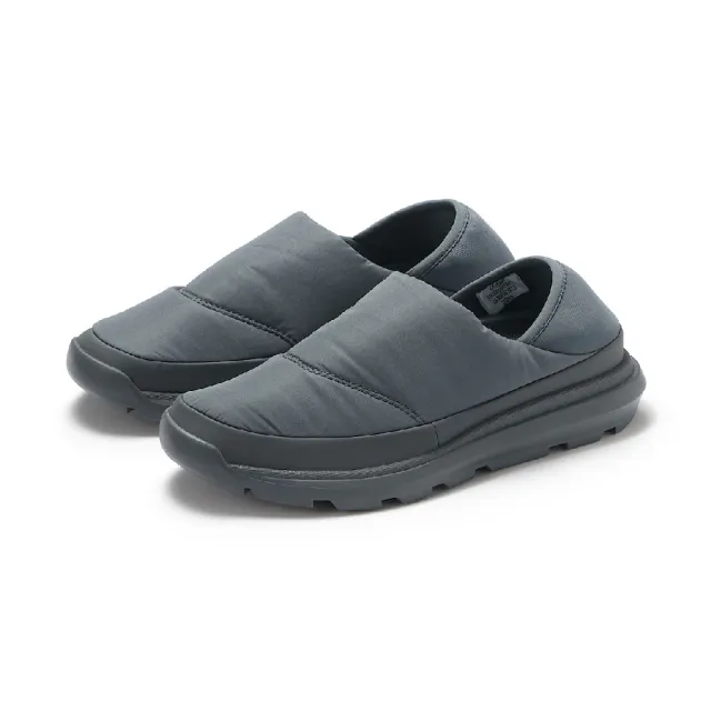 無印良品 MUJI 無印良品】撥水加工腳跟可踩鋪棉便鞋(灰色/黑色/駝色) - momo購物