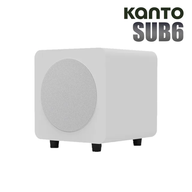 【Kanto】SUB6重低音喇叭(特仕白限定款)