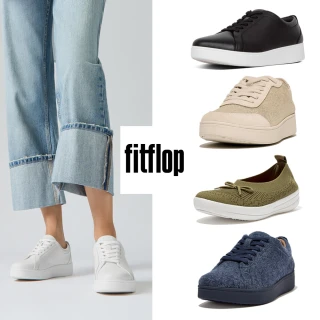 【FitFlop】皮革休閒鞋/懶人鞋/針織芭蕾舞鞋/羊毛休閒鞋-女(多款)