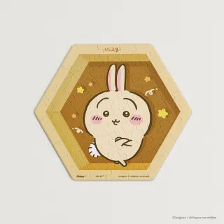 【Pintoo】56片六角壁磚拼圖 - 吉伊卡哇 - 收藏櫃 - 烏薩奇 - 兔兔公仔(交換禮物/聖誕禮物/新年禮物)