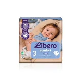 【麗貝樂】Comfort黏貼型紙尿褲 S (3號30片/ 5-8kg適用)