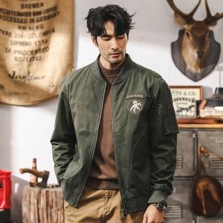 【BRIGA J202410301333】BRIGA J1333美式復古飛行員夾克型男必備全棉阻燃防風酷炫外套(J202410301333)
