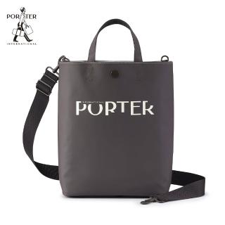 【PORTER INTERNATIONAL】復古新穎GAP托特包(咖啡)
