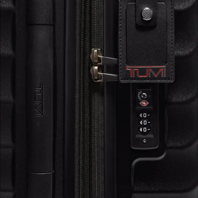 【TUMI】19 Degree 國際長程航線可擴展空間 21 吋登機箱 - 黑色絲紋(TUMI 官方旗艦店)