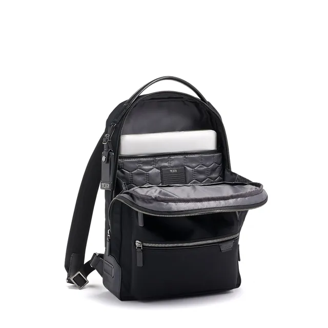 【TUMI】Harrison Bradner 14 吋筆電都會休閒背包 - 黑(TUMI 官方旗艦店)