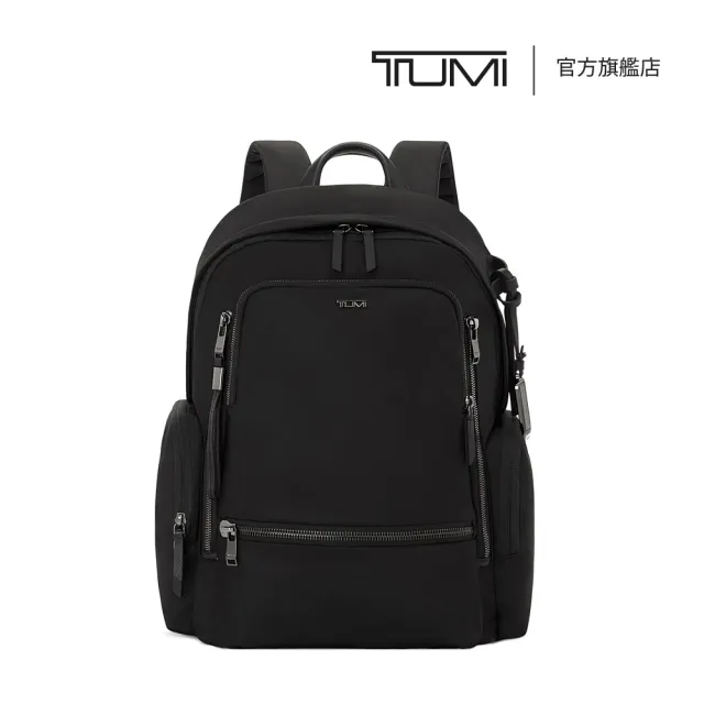 【TUMI】Voyageur Celina 都會休閒 15 吋筆電背包 - 黑(TUMI 官方旗艦店)
