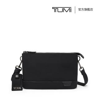 【TUMI】Harrison Bardin 休閒兩用手拿斜揹包 - 黑色(TUMI 官方旗艦店)