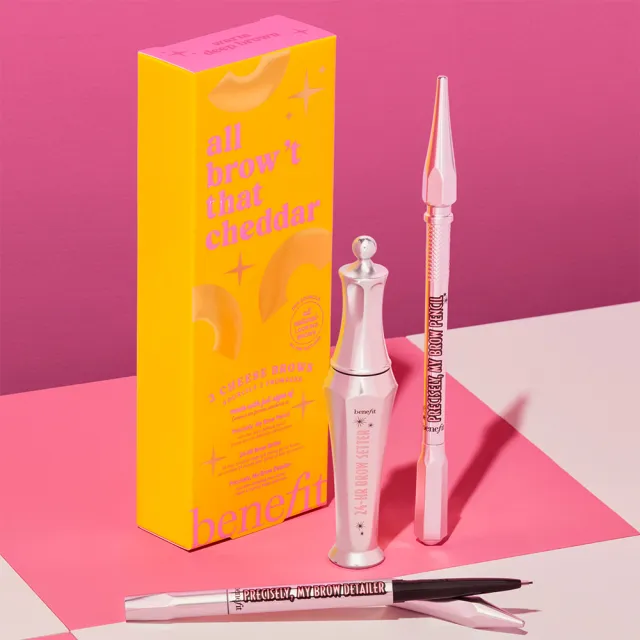 即期品【benefit 貝玲妃】眉事起司三兄弟(完美眉彩必備組)