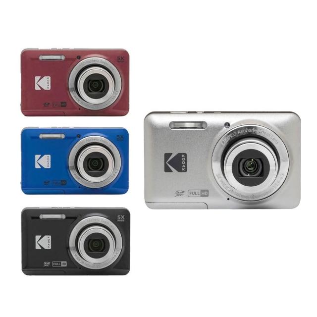 【Kodak 柯達】PIXPRO數位相機 FZ55 5倍光學變焦 數位相機(公司貨 贈32G記憶卡)