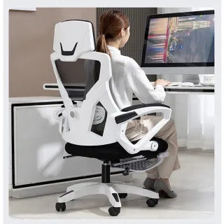 【Ashley House】S1 PRO 加大一體成形乳膠坐墊6D驅動釋壓工學椅(電腦椅 辦公椅 休閒椅 工學椅)