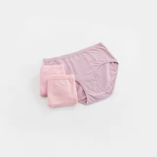 【GIORDANO 佐丹奴】女裝中腰彈力三角褲-三件裝(多色任選)