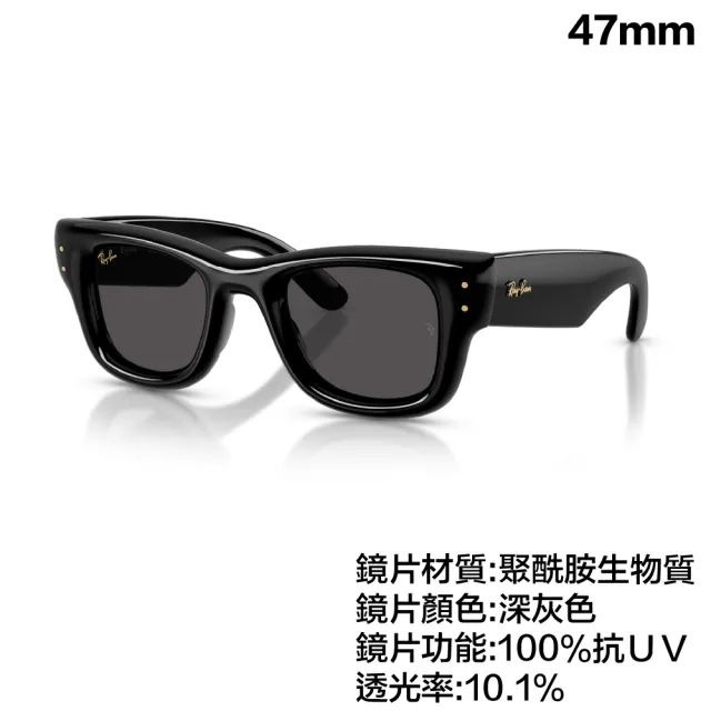 RayBan 雷朋】Wayfarer puffer 太陽眼鏡A$AP Rocky(RB4940 601/87