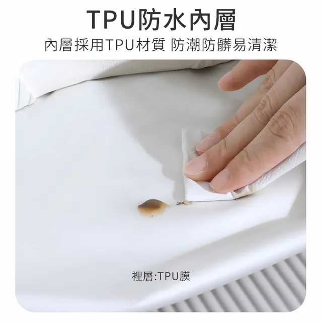 【UNIQE】高質感防汙旅行收納鞋袋 TPU防水層 立體大容量鞋子收納袋 手提運動球鞋袋 旅遊衣物收納包