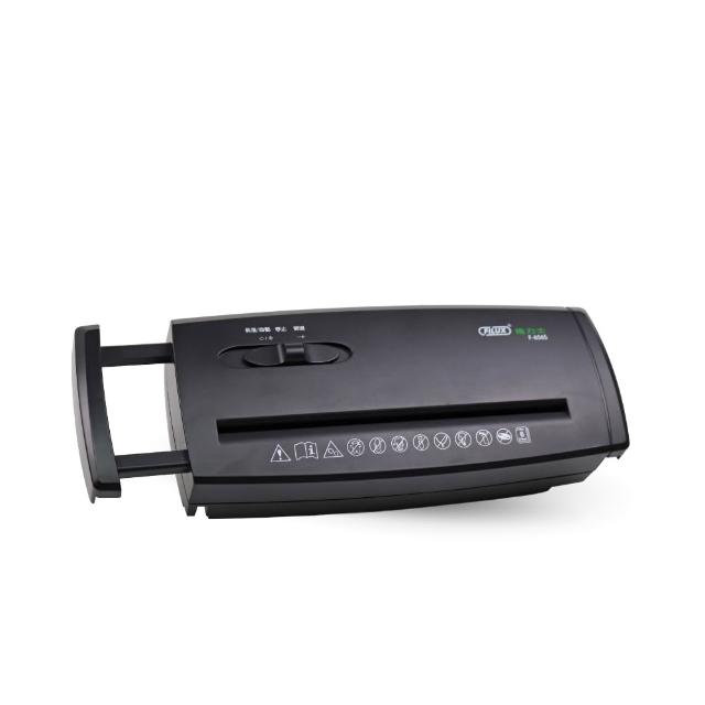 【FILUX 飛力士】6張直條狀伸縮把手碎紙機 F-656S(家用入門+個人辦公首選推薦)