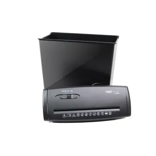 【FILUX 飛力士】6張直條狀伸縮把手碎紙機_含桶 F-680SB(家用入門+個人辦公首選推薦)