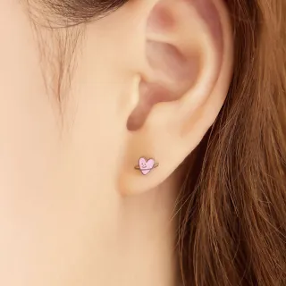 【vacanza】愛心星球 316L醫療鋼飾品 純鋼養耳棒(抗過敏 交換禮物)