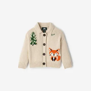 【Roots】Roots 嬰兒-SNOWY FOX  針織外套(米色)