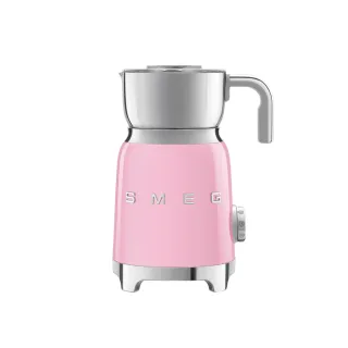 【SMEG】義大利電動奶泡機-粉紅色(MFF11PKUS)