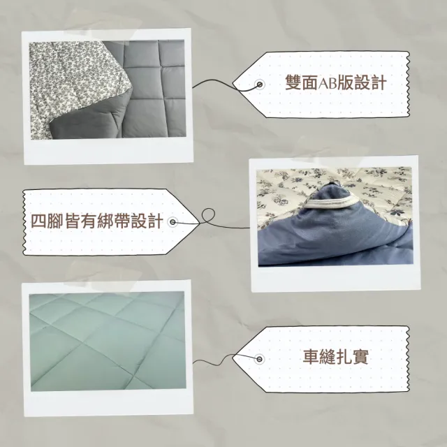 【Jenny Silk 蓁妮絲】免裝被套 針織雲朵抱抱被 可水洗抗菌 雙人6X7 JENNY SILK(雙人輕量鋪棉暖被)