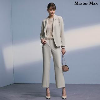 【Master Max】舒適微彈西裝長褲(8526003)