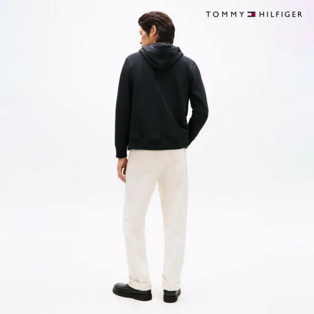 【TOMMY HILFIGER】官方旗艦館Essential 全拉鍊連帽外套_黑色