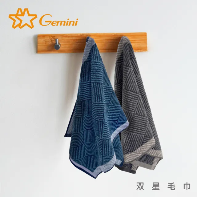 【Gemini 雙星】官方直營 經典維也納純棉毛巾超值3入組(2色任選)