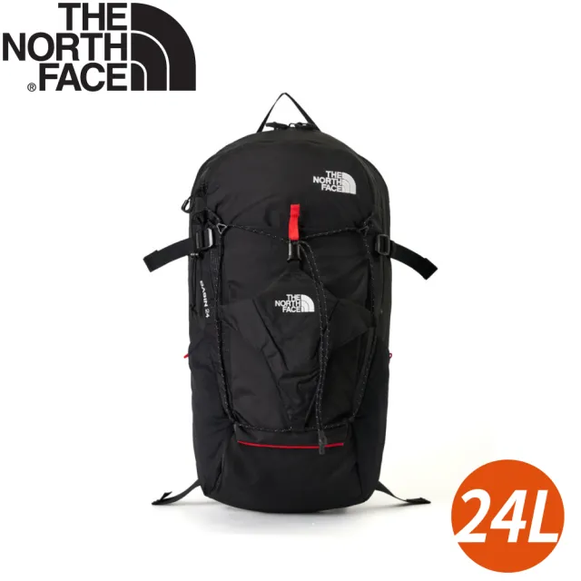 【The North Face】24L 防潑水大容量休閒後背包《黑》8BKF/筆電包/登山包/雙肩包/通勤背包