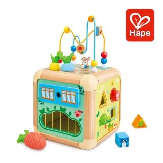 【Hape】綠意田園遊戲盒(益智玩具/木質玩具/統合玩具)