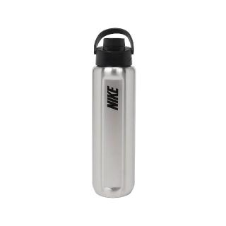 【NIKE 耐吉】水壺 Recharge Chug 24OZ 不鏽鋼 銀 保冷 防漏 水瓶 700ml(N101379995-324)
