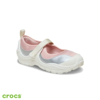 【Crocs官方直營】女鞋 瑪莉珍 Terre 芭蕾鞋 粉筆色(210639-0WV)