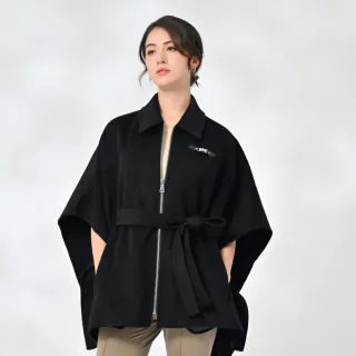 御絹坊手工雙面呢初剪羊毛斗篷