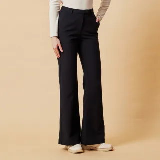 【SST&C】四面彈修身版喇叭褲-黑-825212162011(季末折扣)