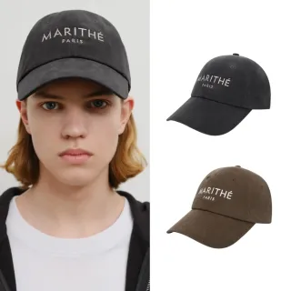 【MARITHE FRANCOIS GIRBAUD】官方旗艦 常規LOGO磨毛棉棒球帽(多款任選)
