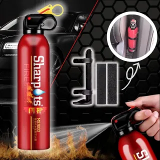 【SW】水基型滅火器 附支架魔鬼氈 小型滅火器 居家滅火器(車用滅火器/水基型/汽車滅火器/家用滅火器)