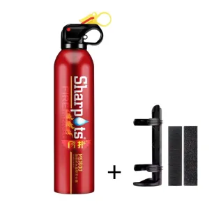 【SW】水基型滅火器 4組售 附支架魔鬼氈 小型滅火器 居家滅火器(車用滅火器/水基型/汽車滅火器/家用滅火器)