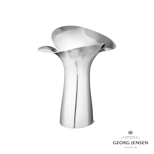 【Georg Jensen 喬治傑生】BLOOM BOTANICA 花瓶 大(鏡面拋光不鏽鋼)