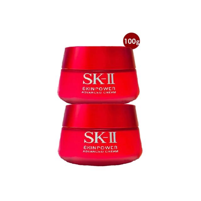 【SK-II】致臻肌活能量活膚霜100g 1+1囤購組(專櫃公司貨/全新改版)